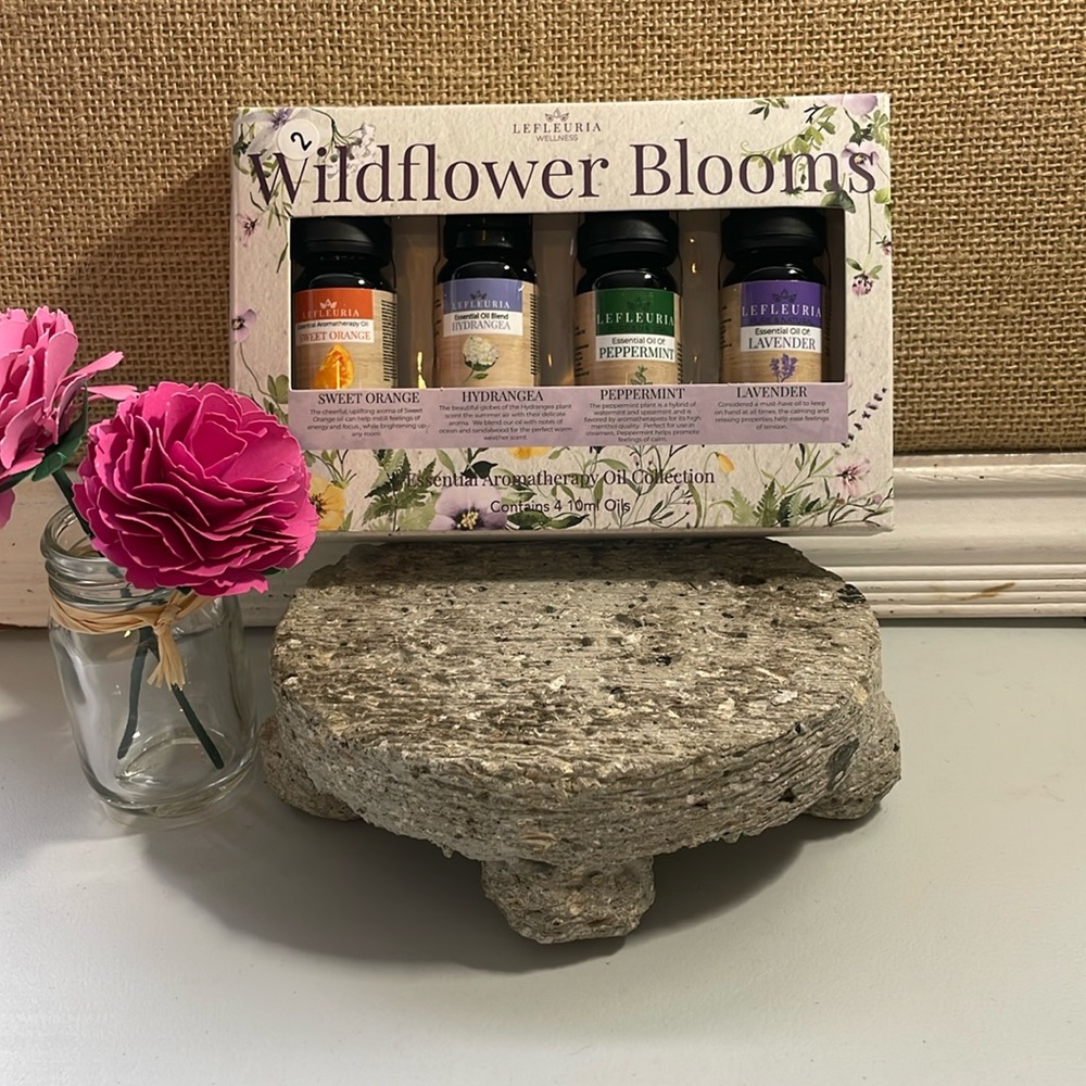 Lefleuria Wellness Wildflower Blooms Essential Aromatherapy Oil Collection‎